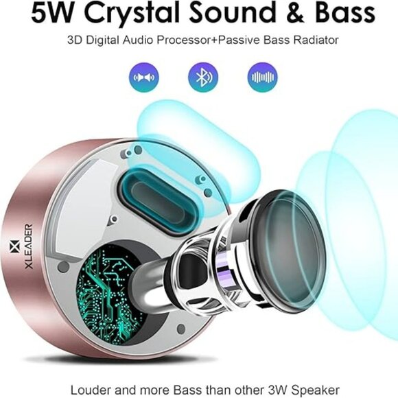 Smart Touch Mini Bluetooth Speaker SoundAngel A8 with Case - Picture 2 of 16